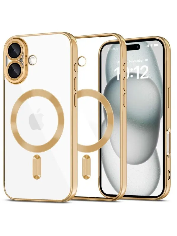 Tech-Protect MagFlex MagSafe Case for iPhone 16 - Gold