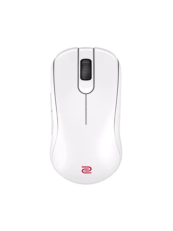 BenQ ZOWIE S2-DW (Small) Wireless Mouse for Esports - Gamingmus - Optic - 7 knappar - Vit