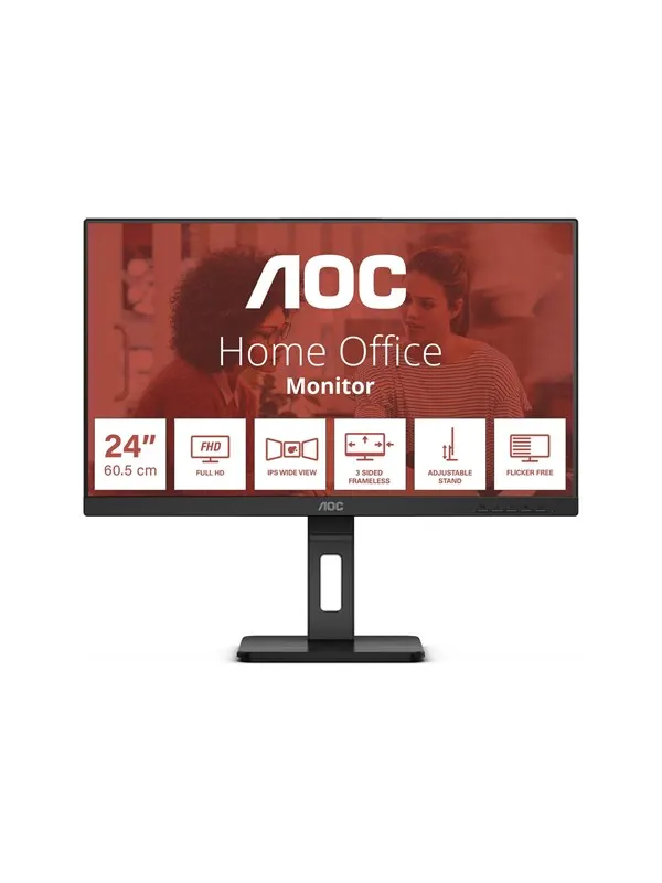 24" AOC 24E3QAF - 1920x1080 (FHD) - 75Hz - IPS