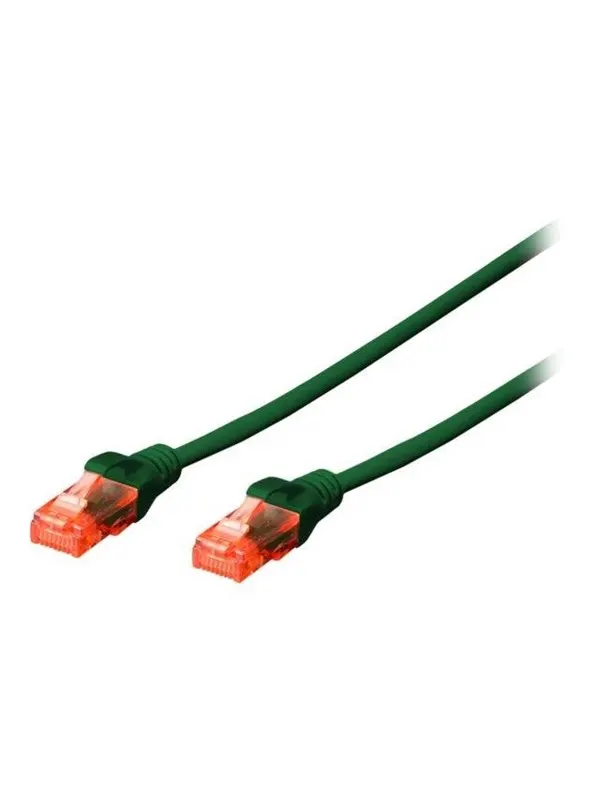 DIGITUS Professional patch cable - 5 m - green - Grön - 5m