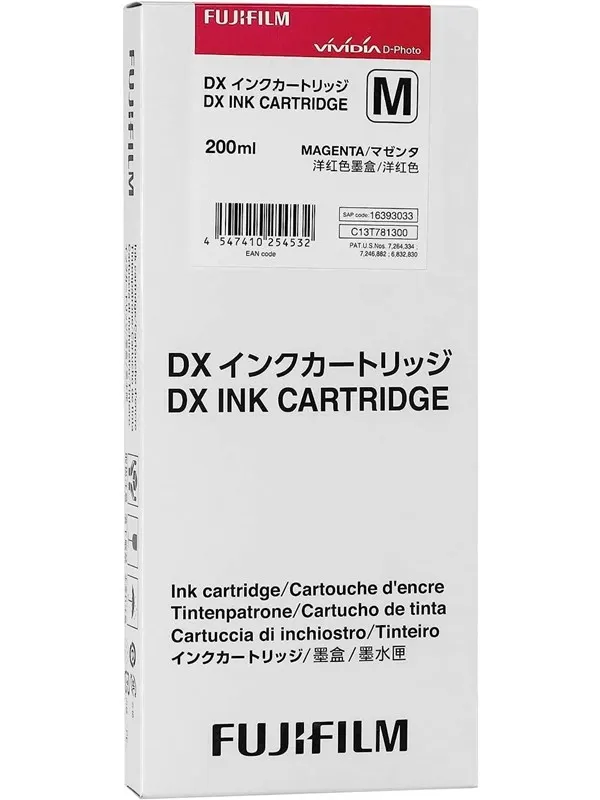 Fujifilm DX Ink Cartridge 200 ml magenta