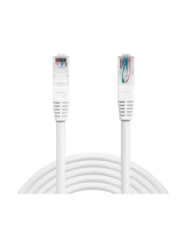 Sandberg Nätverk UTP Cat6 2 m - Vit - 2m