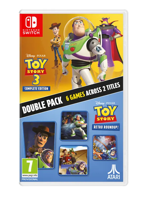 Toy Story: Retro Roundup! + Toy Story 3 (Complete Edition) - Nintendo Switch - Action / äventyr