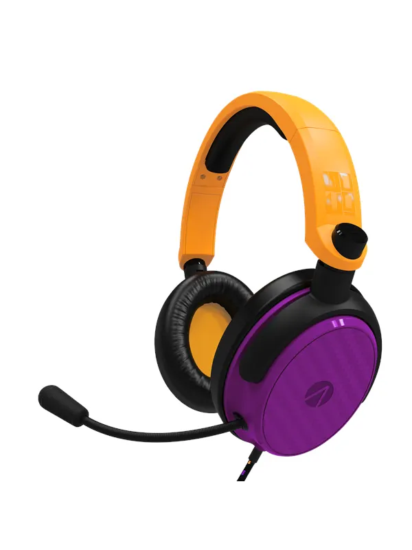 STEALTH C6-100 Gaming Headset (Multi Format) - Neon Orange/Purple
