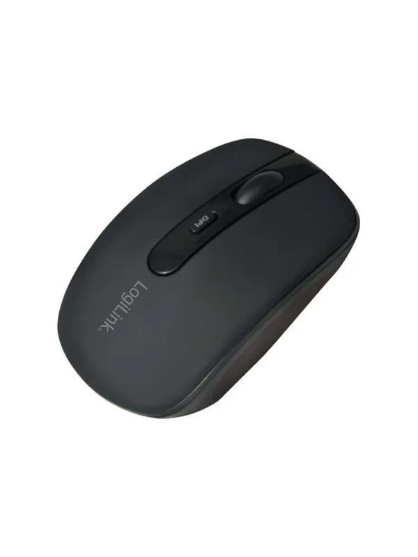 LogiLink Optical mouse - Mouse - Optic - 4 knappar - Svart