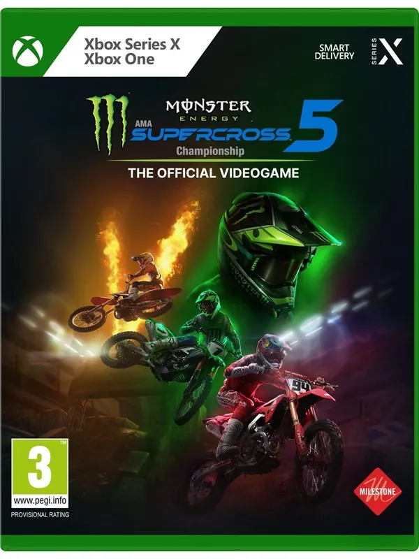Monster Energy Supercross 5: The Official Videogame - Microsoft Xbox One - Racing