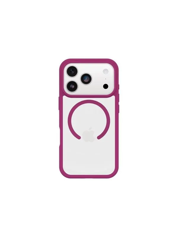 OtterBox React MagSafe Apple iPhone 17 Pro Rose Crystal - clear/pink