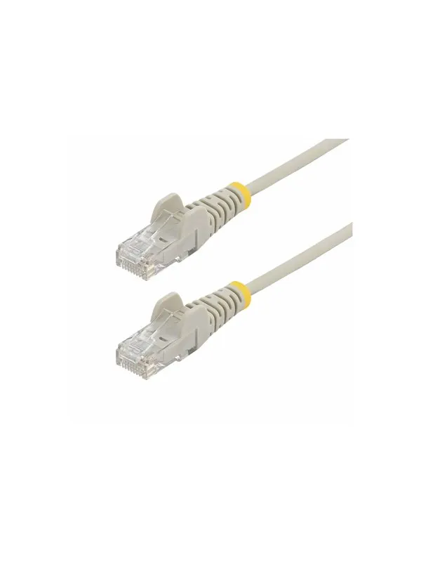 StarTech.com 5m Gray Slim CAT6 Ethernet Cable Snagless 28AWG LSZH - patch cable - 5 m - grey - Grå - 5m