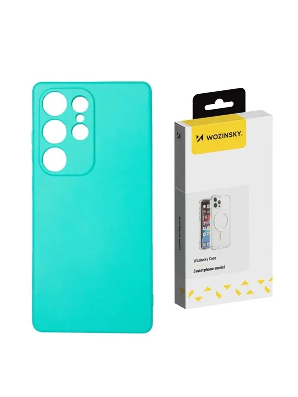 Wozinsky Silicone Case for Samsung Galaxy S24 FE - Mint