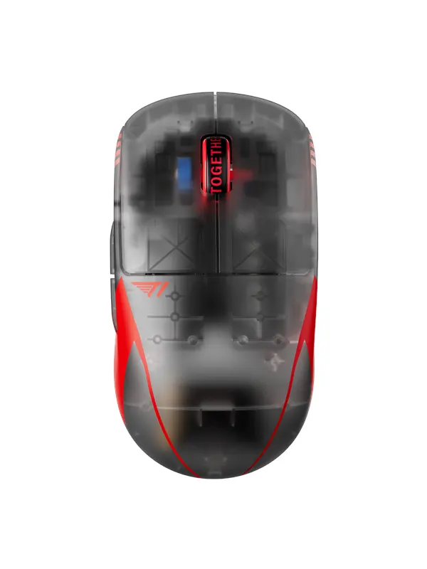 Pulsar X2 v3 Mini Wireless - T1 Limited Edition - Gamingmus - Optic - 5 knappar - Röd