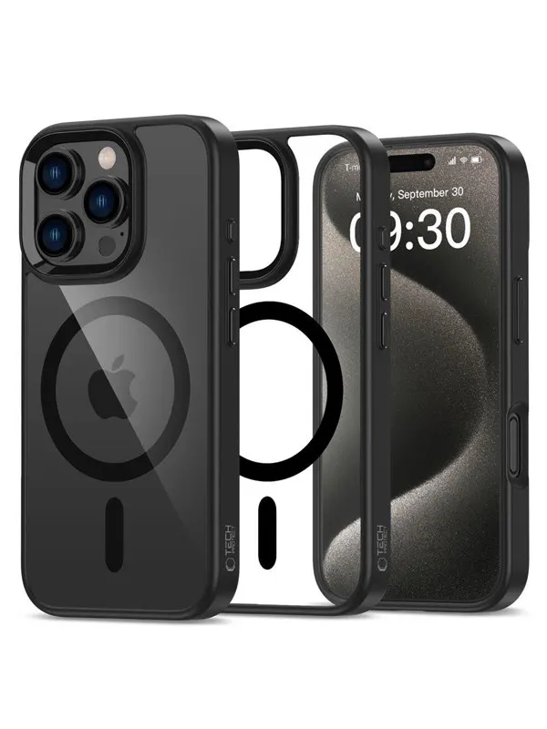 Tech-Protect MagMat MagSafe Case for iPhone 16 Pro Max - Transparent