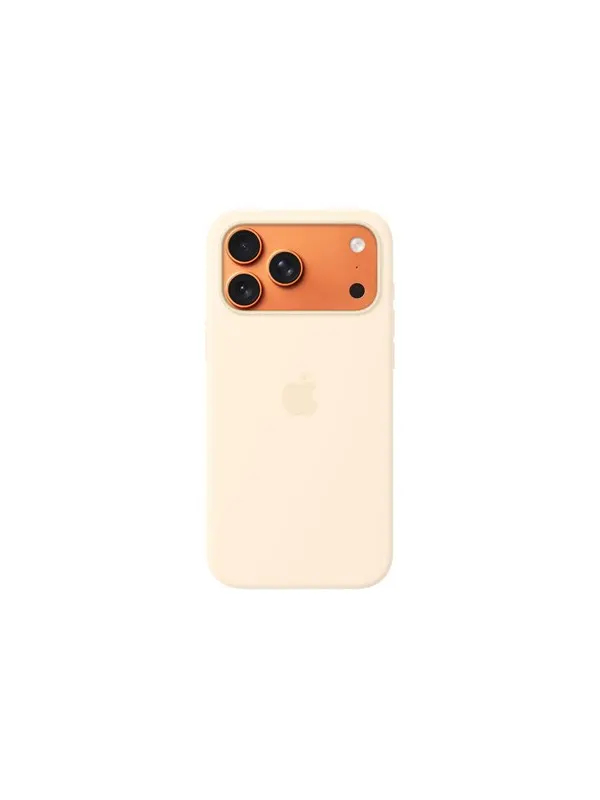 Apple iPhone 17 Pro Max Silicone Case with MagSafe - Vanilla