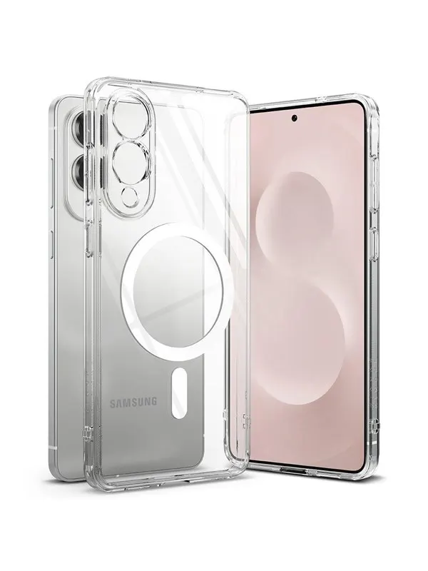 Ringke Fusion Magnetic MagSafe Case for Samsung Galaxy S25 Edge - Transparent