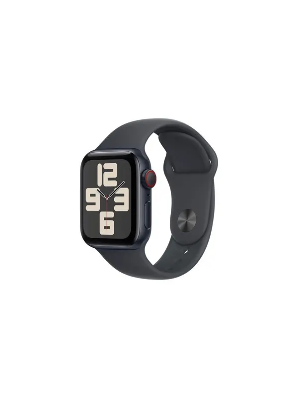 Apple Watch SE GPS + Cellular 40mm - Midnight Aluminium Case with Midnight Sport Band - S/M