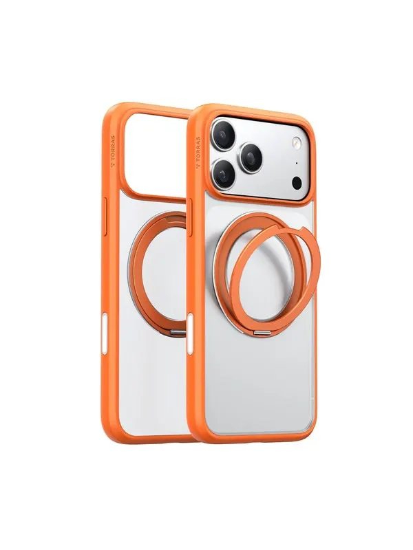 Torras Ostand Pro - energy orange - iPhone 17 Pro Max