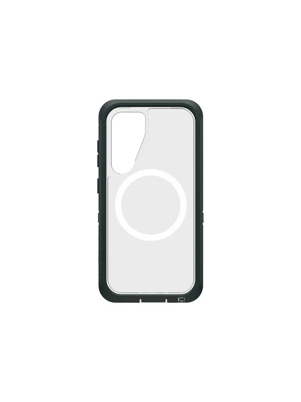 OtterBox Defender XT Clear Magnets Samsung Galaxy S25 Jubilee - green