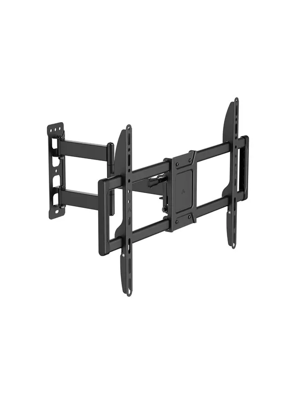 Gembird mounting kit - for TV - full motion - fine texture black - Max 50 kg - recommended for 90 "