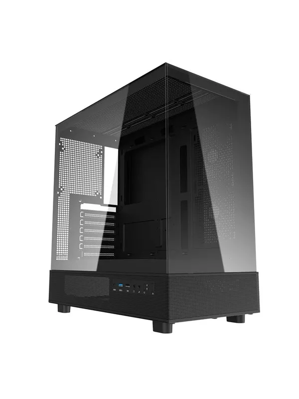Darkflash DPX90 computer case (black) - Chassi - Miditower - Svart