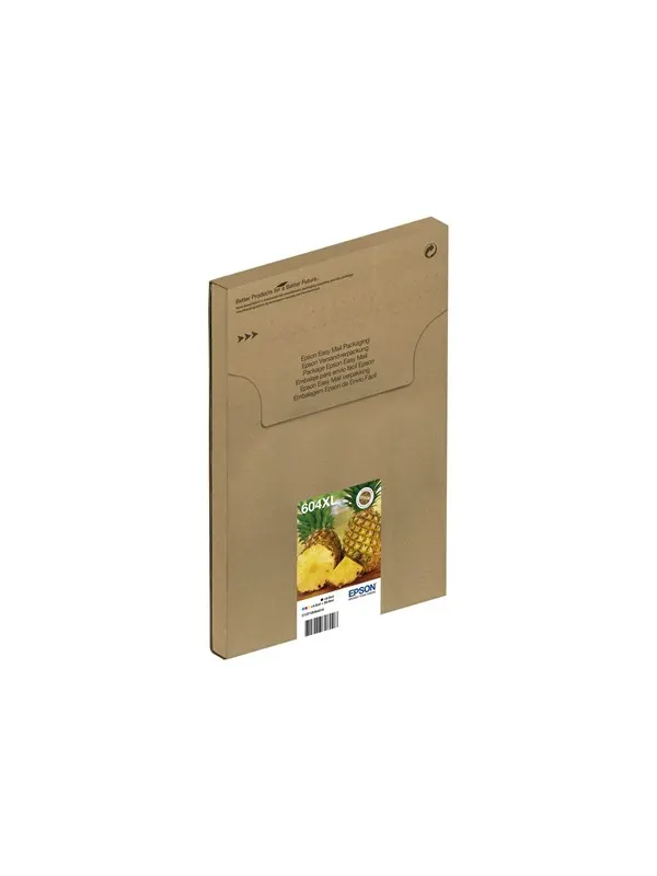Epson 604XL Multipack Easy Mail Packaging - 4-pack - XL - black yellow cyan magenta - original - ink cartridge