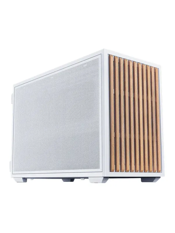 Lian Li Dan B4 Wood White - Chassi - Minitower - Vit