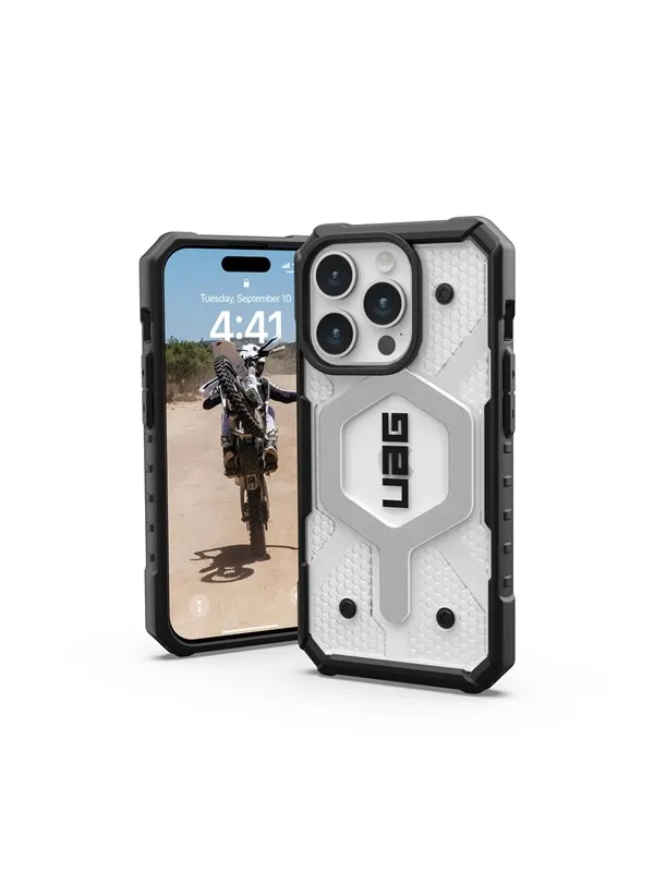 UAG Pathfinder MagSafe ice - iPhone 15 Pro