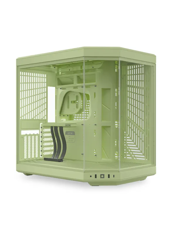 HYTE Y70 Matcha Milk - Chassi - Miditower - Grön