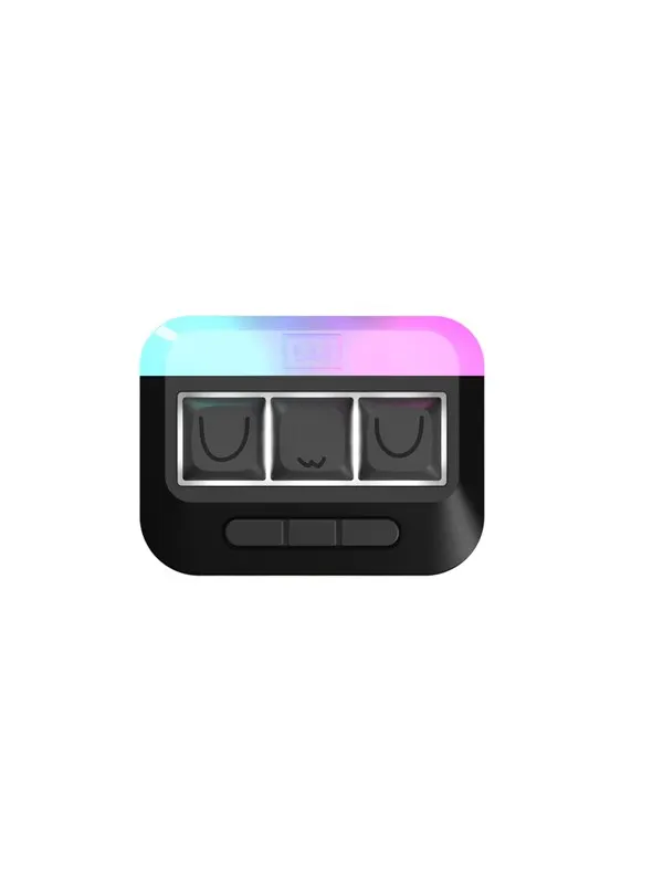 Wooting UwU RGB Stealth - Lekker Tikken Light - Gaming Keyboard - Utan numpad - Universal - Svart