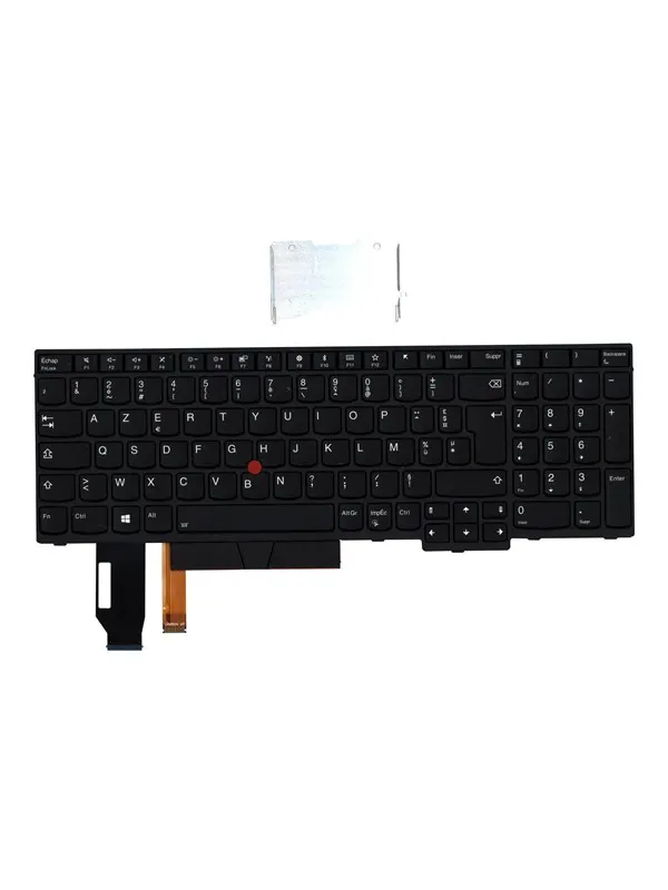 Lenovo Lite-On - Laptop tagentbord - till ersättning - Fransk - Svart