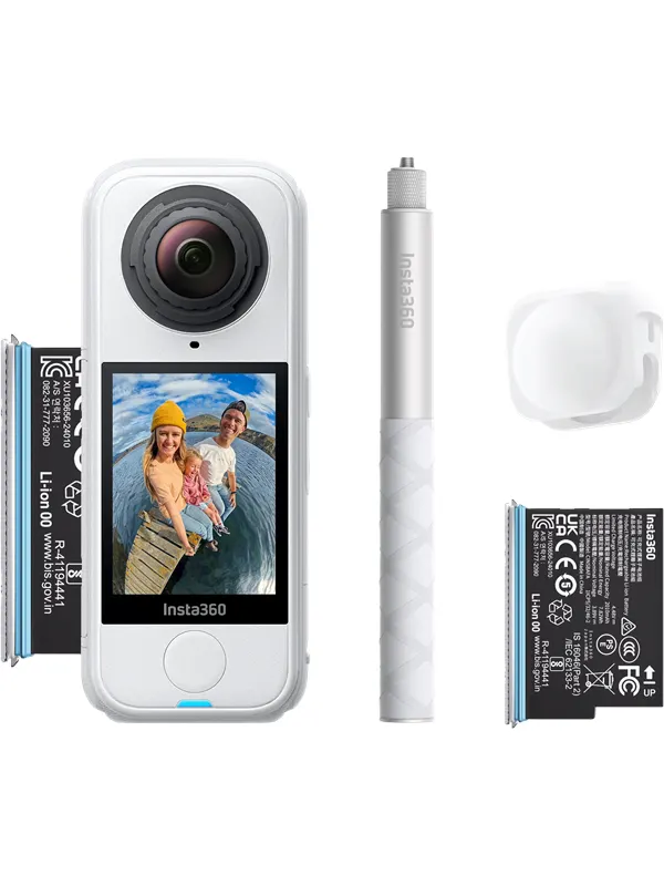 Insta360 X4 Air Starter Bundle - Arctic White
