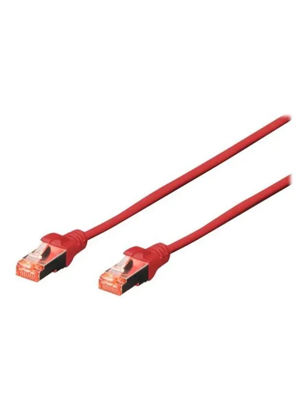 DIGITUS Professional patch cable - 3 m - red - Röd - 3m
