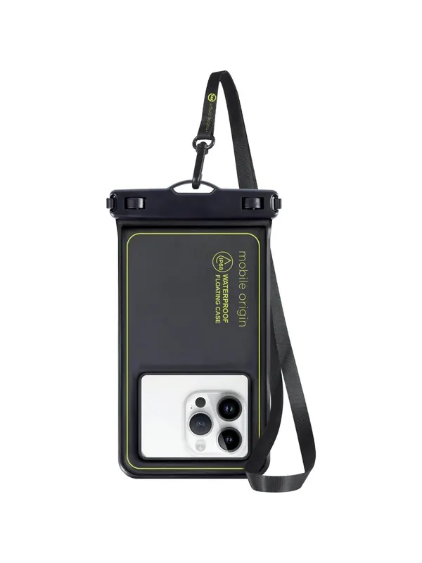 Mobile Origin Waterproof Floating Case 6 -5" - black/green