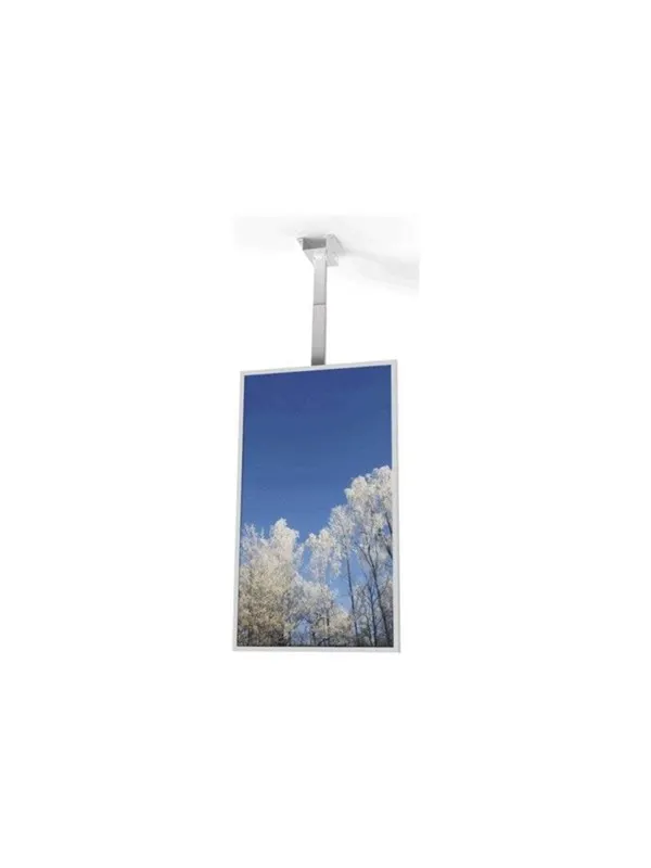 HI-ND mounting kit - portrait - for digital signage LCD panel - white - Max - recommended for 43"