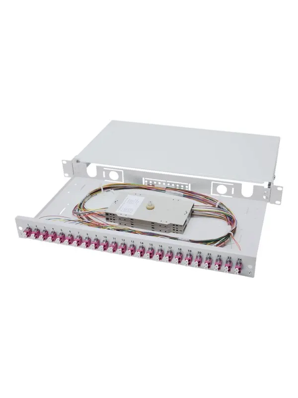 DIGITUS 1U - Fiber Optic Sliding Splice Box