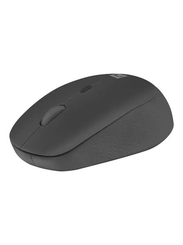 Natec Harrier 2 - mouse - 2.4 GHz Bluetooth 5.1 - black - Mouse - Optic - 4 knappar - Svart