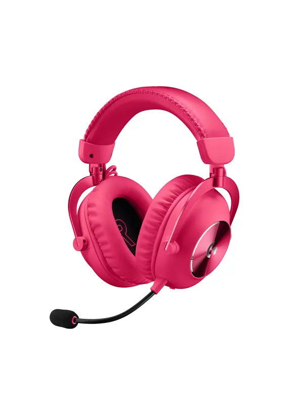 Logitech G PRO X 2 - LIGHTSPEED Wireless Gaming Headset - Röd
