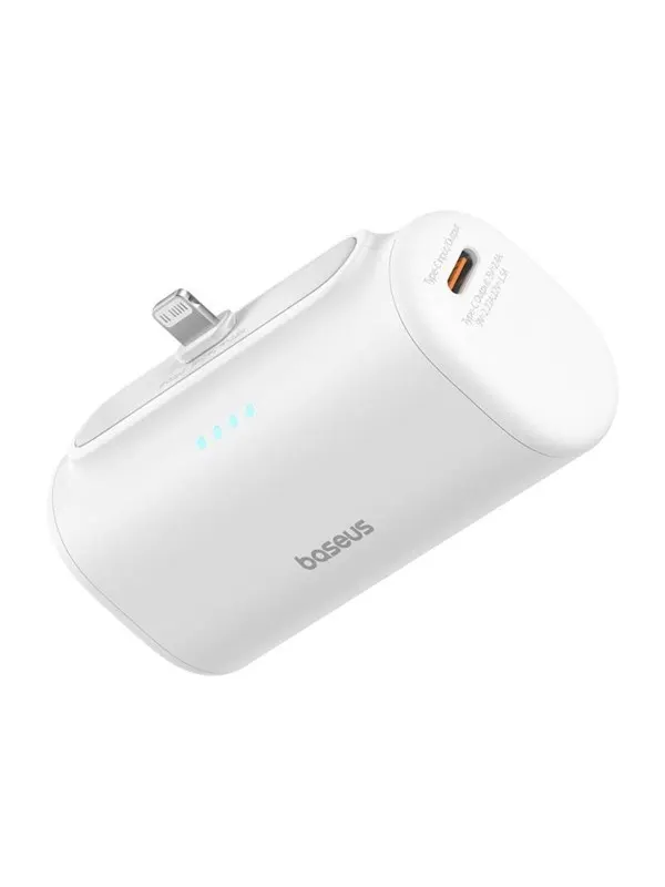 Baseus Powerbank OS Compact IP 5000mAh 20W (white) - 5000 mAh