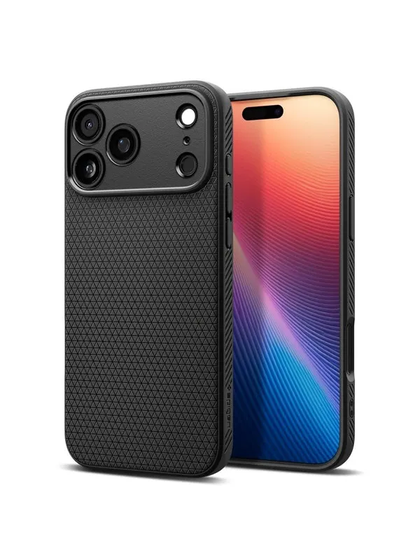 Spigen Liquid Air - matte black - iPhone 17 Pro
