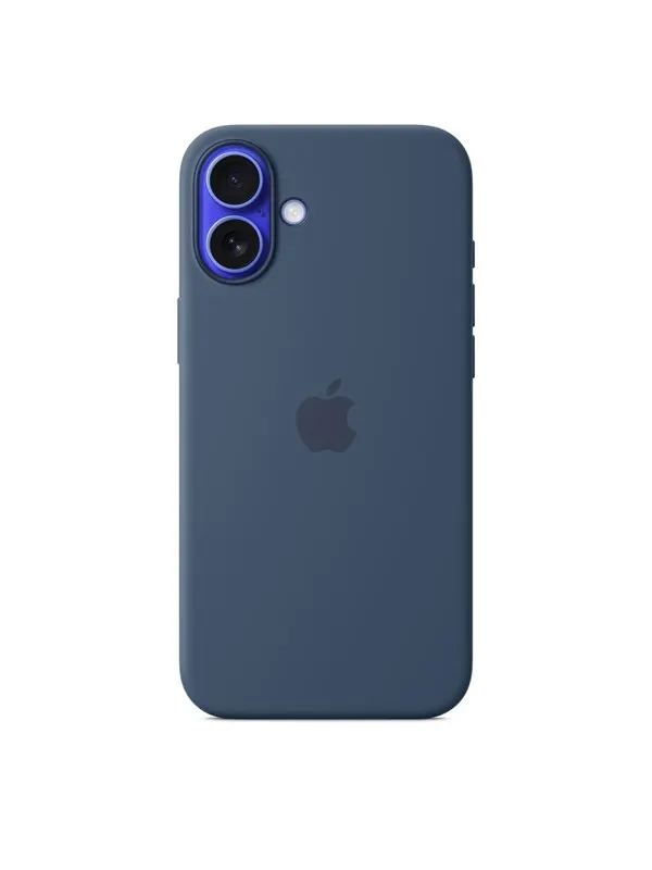 Apple iPhone 16 Plus Silicone Case with MagSafe - Denim