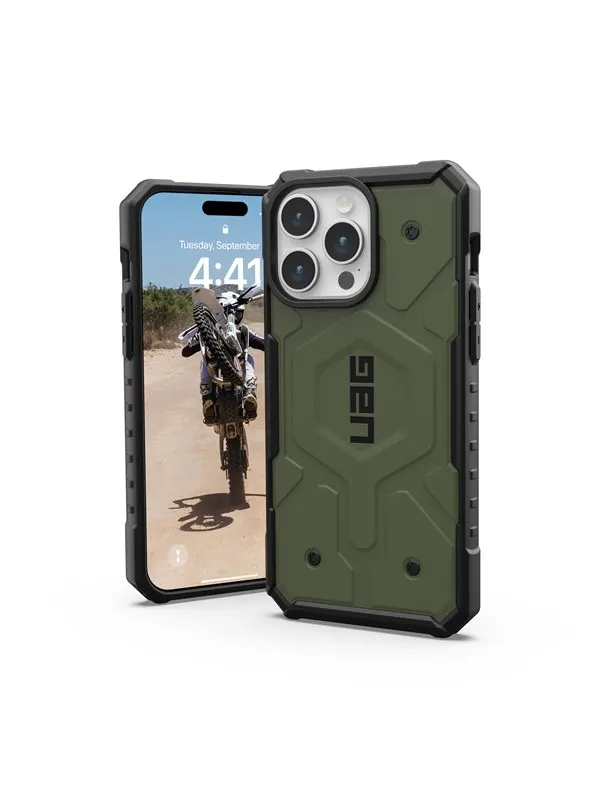 UAG Pathfinder MagSafe olive drab - iPhone 15 Pro Max