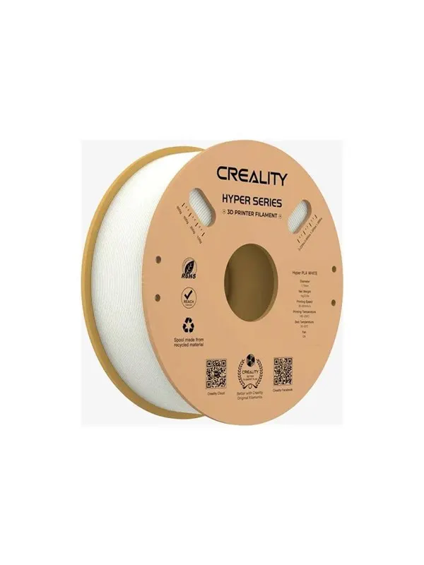 CREALITY 3D Hyper Series - white - PLA filament