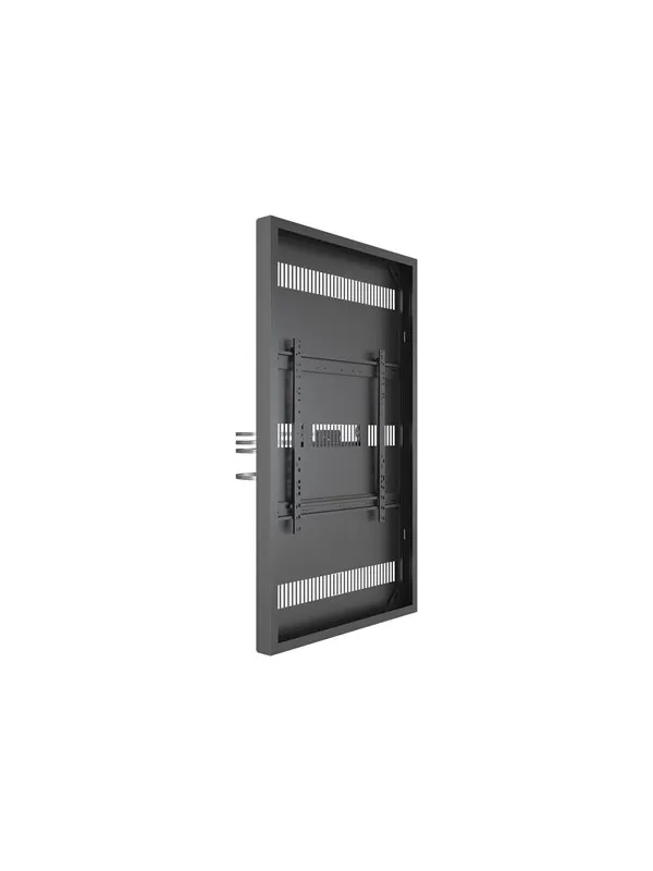 Multibrackets M Pro Series enclosure - for LCD display - black - Max 50 kg - recommended for 75"