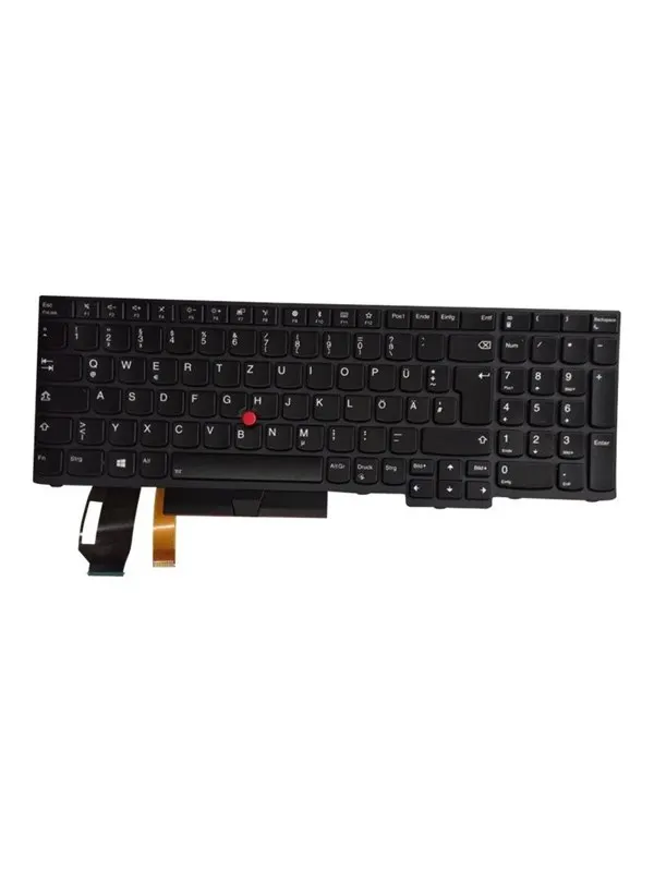 Lenovo Chicony - Laptop tagentbord - till ersättning - Tysk - Svart
