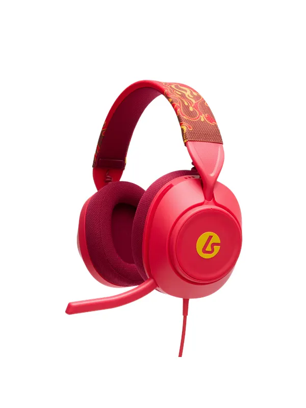 PowerA LucidSound LS10X Gen 2 trådbundet spelheadset för Xbox Series X|S - Flammande röd