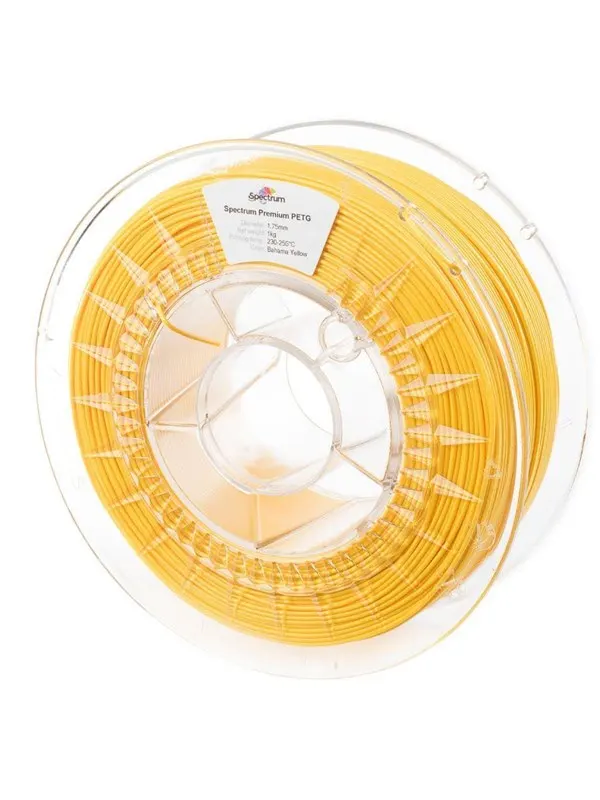 Spectrum 3D Filament / PETG Premium / â 1.75 mm / Bahama Yellow / 1 kg