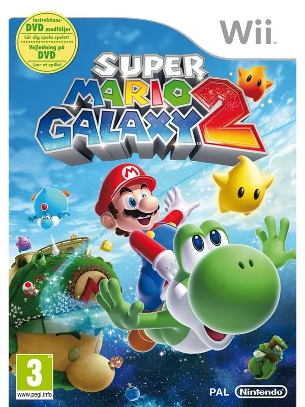 Super Mario Galaxy 2 - Nintendo Wii - Plattformsspelare
