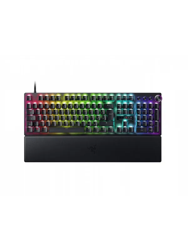 Razer Huntsman V3 Pro TKL 8Khz - Analog Optical Gen-2 - Gaming Keyboard - Utan numpad - Fransk - Vit