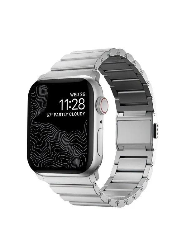 Nomad - Aluminum Band - 45mm | Silver