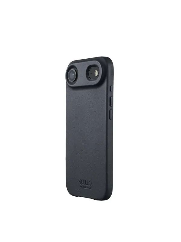 Mujjo Full Leather Case for iPhone 17 Air - Basalt