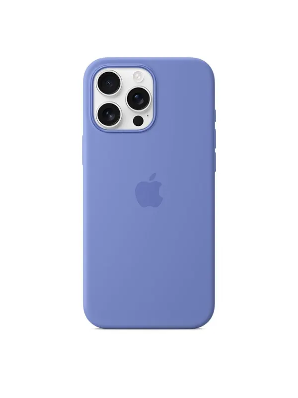 Apple iPhone 16 Pro Max Silicone Case with MagSafe - Periwinkle