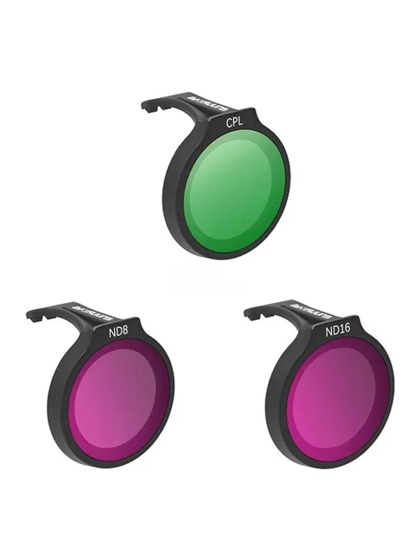 Sunnylife set of three filters for DJI Neo CPL+ND8+ND16